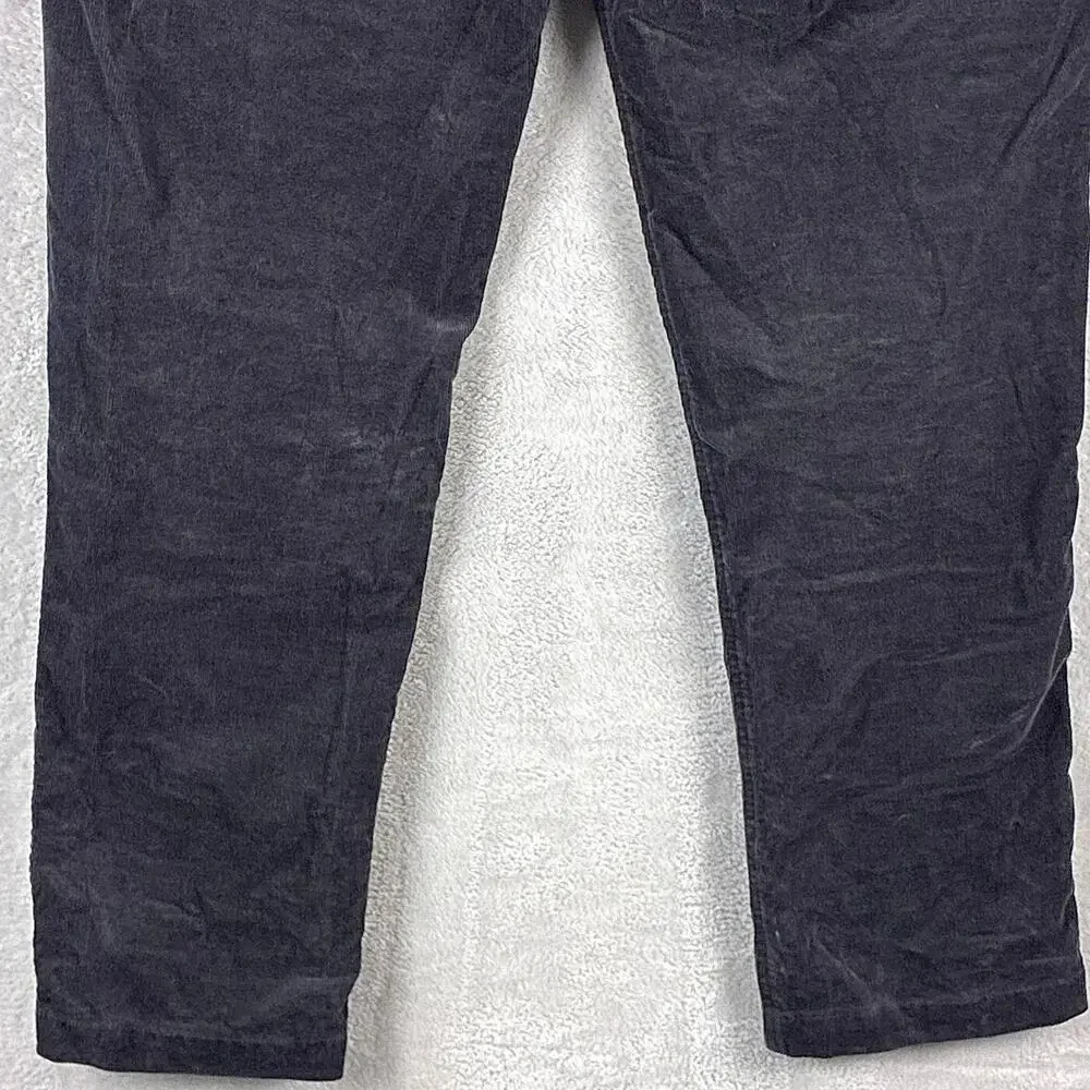 Vuori Pants Mens XL Gray Optimist Corduroy Pull On Jogger Performance Workout